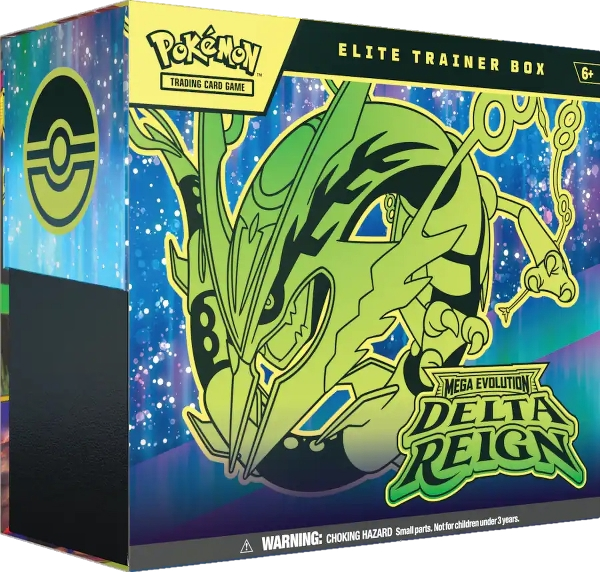 Pokemon TCG: Mega Evolution Delta Reign Elite Trainer Box Restock & In ...